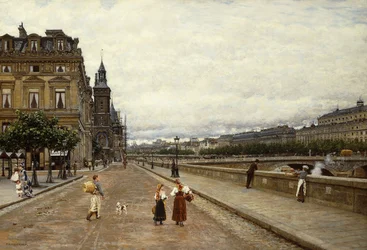 Early Morning Along the Seine