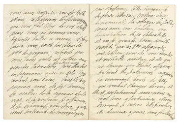 Autograph Letter to Philippe Moulceau, Livry, 25 October 1686