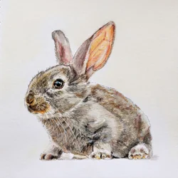 Cute Baby Bunny