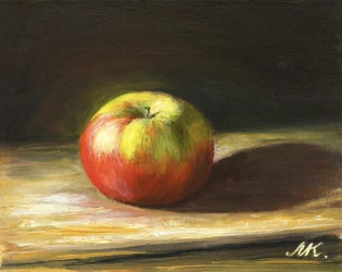 Vibrant Apple Still Life