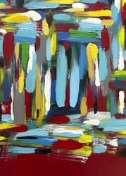 Vibrant Paint Strokes