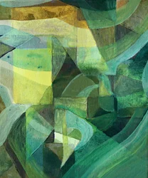 Abstract Green Flow