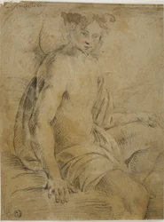 Seated Angel