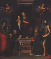 Madonna and Child with St. Julian, St. Dominic, St. Nicholas of Bari and St. Jerome