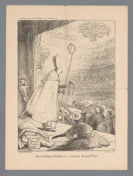 Sint-Niklaas-Zilcken in the National Art House (title on object)