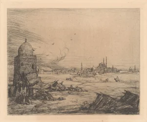City View with Mosques