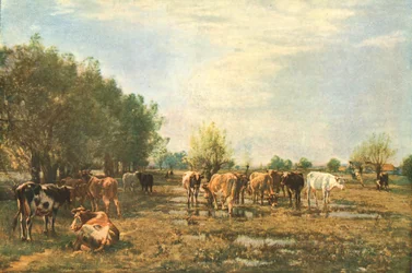 Fen Meadows with Cattle