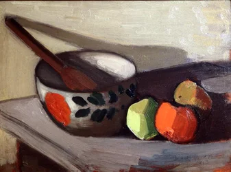 Bowl, Spoon and Apples