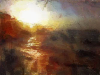 A Sunset at Cromer - Norfolk