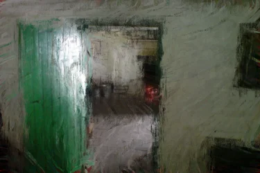 Irish Cottage Series - Green Door