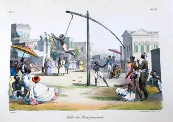 Festival of Mariyamma, Hindu Deity, 1828