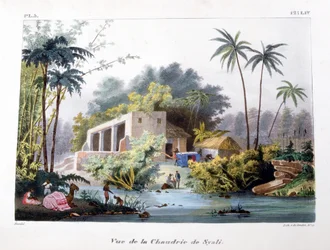 View of the Chaudrie of Syali, India