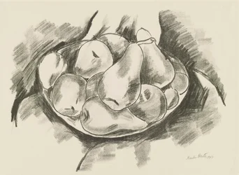 Dish of Apples and Pears