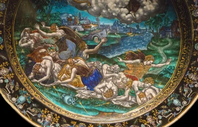 The Massacre of the Niobides (detail)