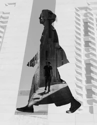 Walking Man Silhouette