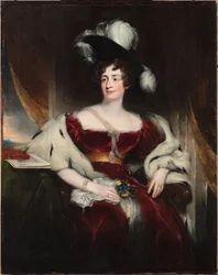 Portrait of Charlotte Florentia, Third Duchess of Northumberland (1787-1866)
