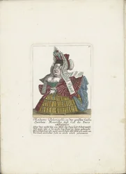 The French Dwarf Madame Palatinelle, ca. 1710