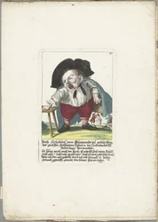 The dwarf Veith Schöberl von Gümpendriel, ca. 1710