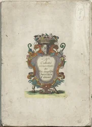 Title Print for the Series: Il Callotto Resurcitato or Newly Arranged Dwarf Cabinet, ca. 1710