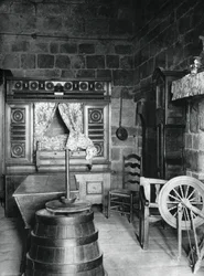 Interior, Dinan, Brittany, France, 1937