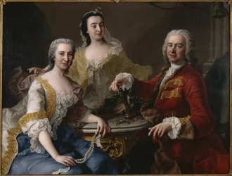 Joseph Angelo de France (1691-1761) with Family
