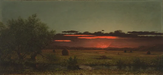 Jersey Meadows at Sunset