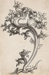 Leaf Ornament from a Thistle