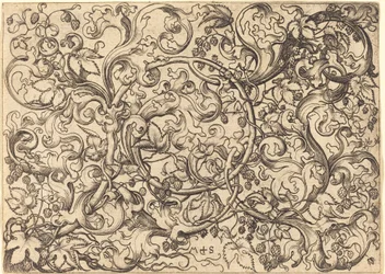 Ornament with Hop Vine