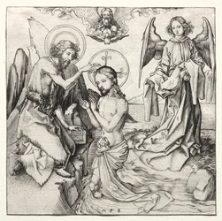 The Baptism of Christ in the Jordan