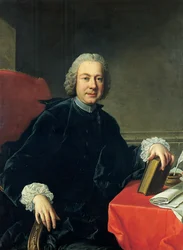 Portrait of Pietro Metastasio dressed in a cassock