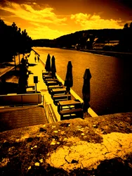At the Old Main Bridge in Würzburg