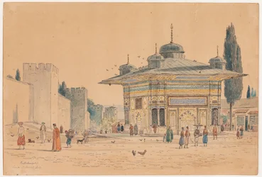 “The Well at the Gate of the Seraglio. Constantinople”