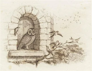 Illustration for "Fifty Fables for Children" by Hey
