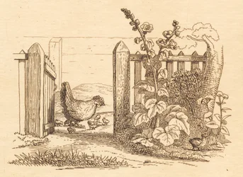 Illustration for "Fifty Fables for Children" by Hey