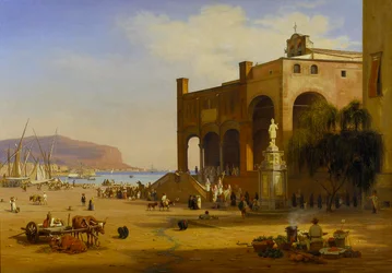 Street Life by the Harbour in Palermo