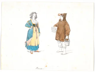 Two Costume Studies, Procida