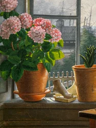 View from the Artist’s Window (detail)