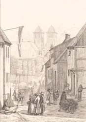 A market day in Viborg