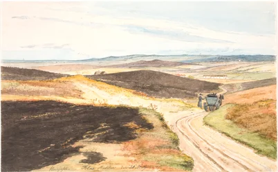 Hollow Road in Tolne Hills, Vendsyssel, May 21, 1833