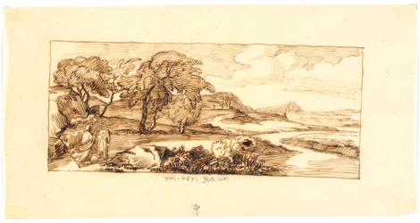 Landscape with Biblical Motif
