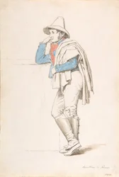 Study of a Roman Coachman