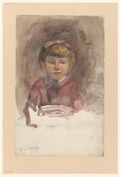 Child Portrait, En Face
