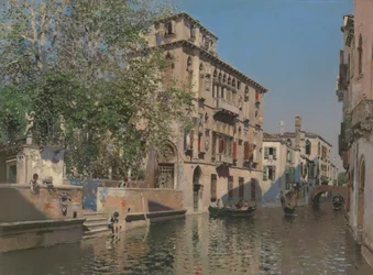 A Canal in Venice, c.1875