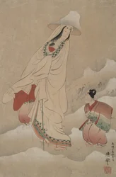 Lady Shizuka and her children