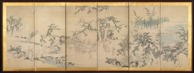 Literary Gathering in the Orchid Pavilion