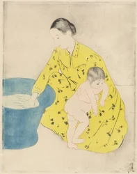 The Bath, 1890-1891