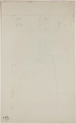 The Fitting [verso], 1890-1891