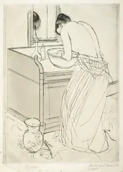Woman Bathing