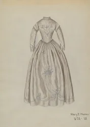 Wedding Dress, c. 1939