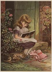 Girl reading